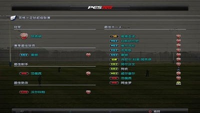 pes2012中文补丁