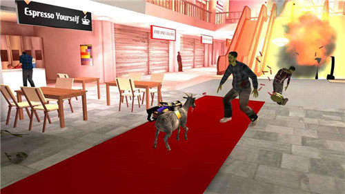 模拟山羊僵尸版(Goat Simulator Free)