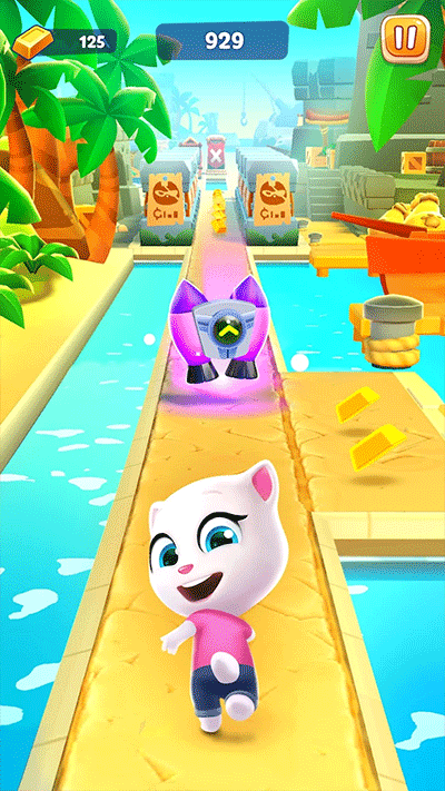 汤姆猫跑酷2国际服(Talking Tom Gold Run 2)